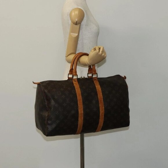 LOUIS VUITTON Monogram Keepall 45 Boston Bag - Picture 14 of 16